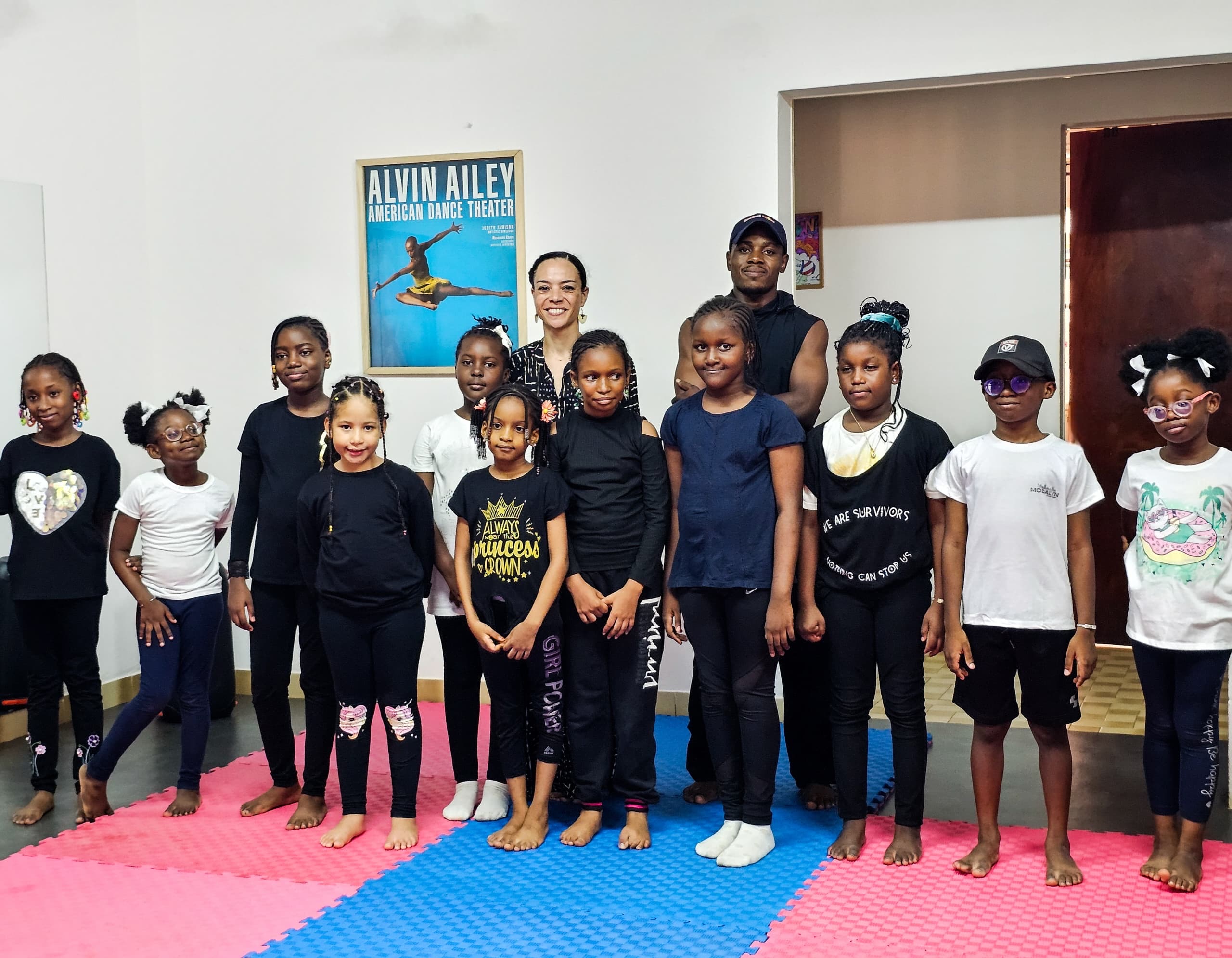 Presentation fin d'année - cours enfants - Stuio Danse à Niamey - Juin 2025
