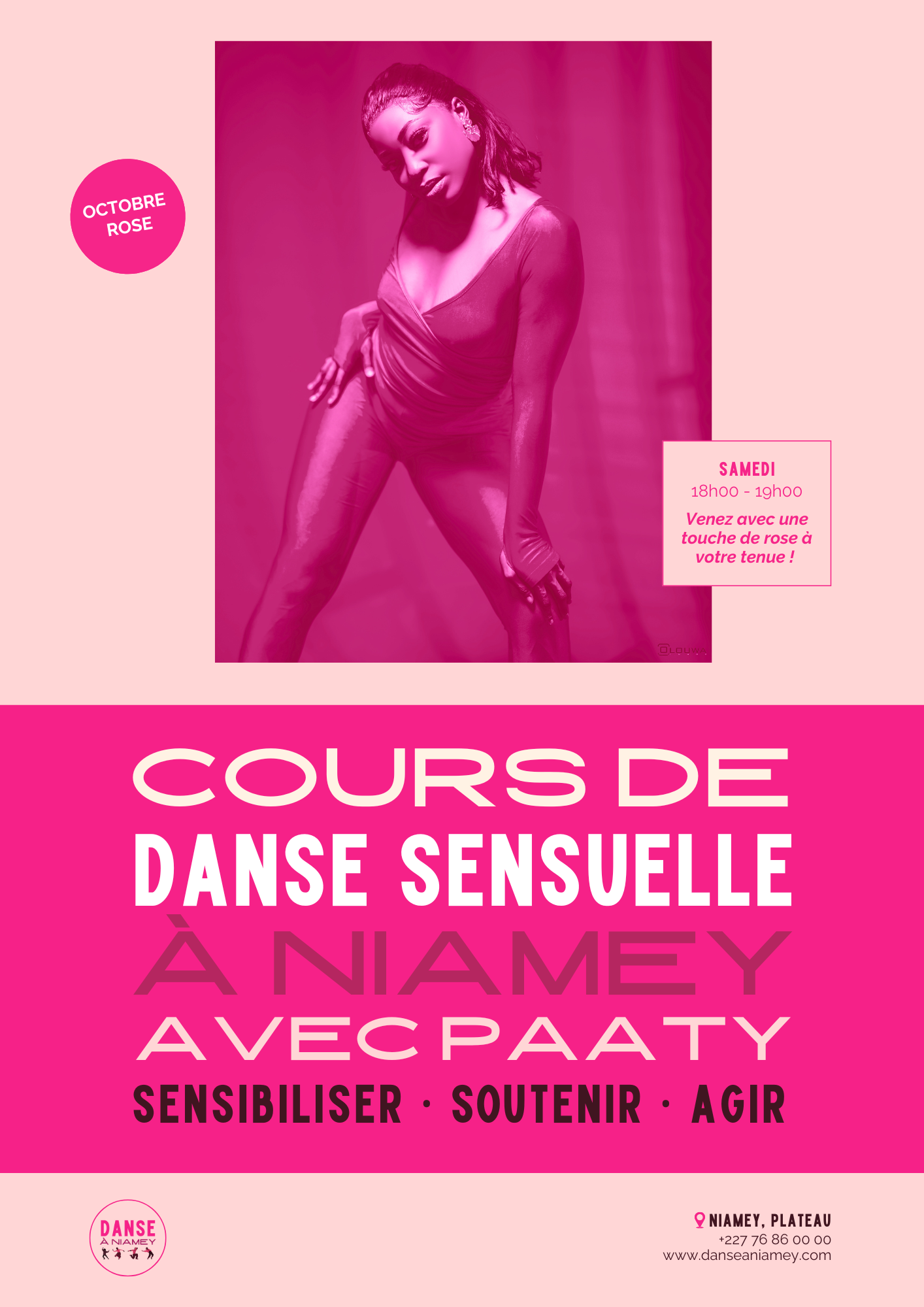 Cours de Danse sensuelle avec Paaty - Niamey octobre 2025