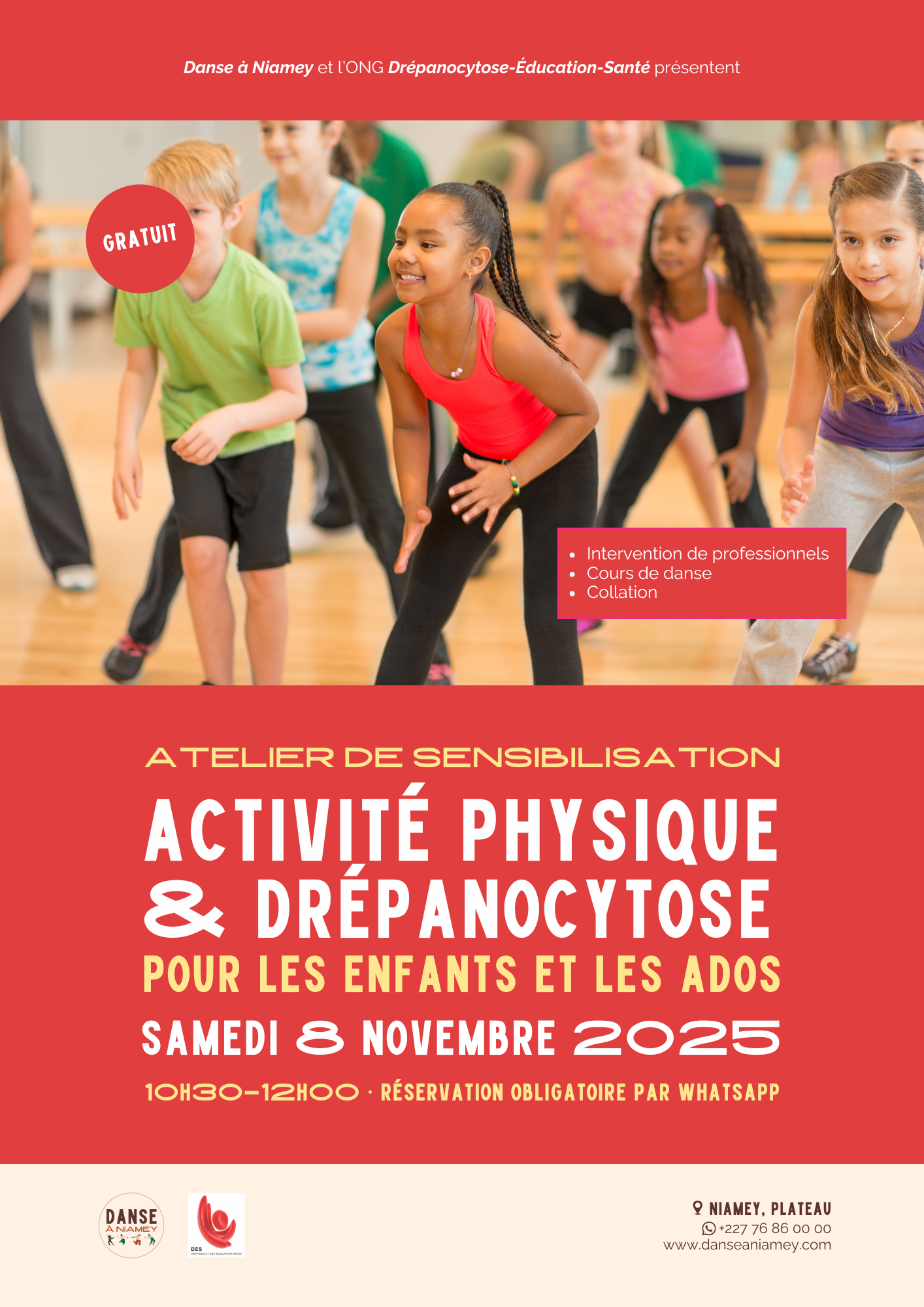 Drépanocytose & activité physique