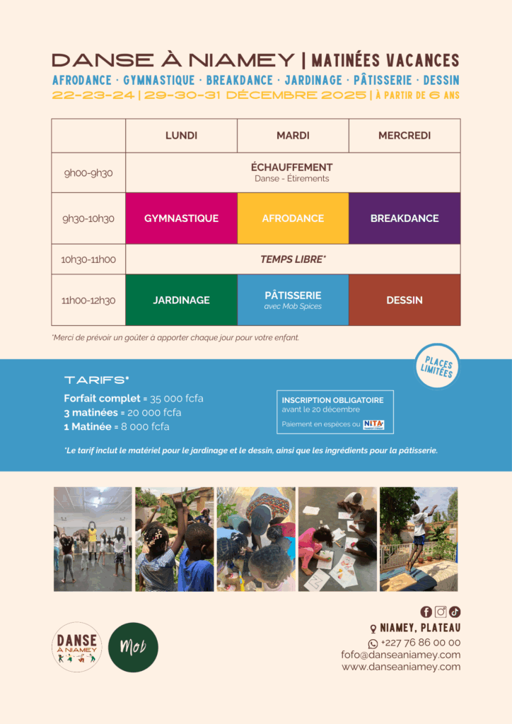 ACTIVITÉS ENFANTS - CAMP VACANCES DECEMBRE 2025