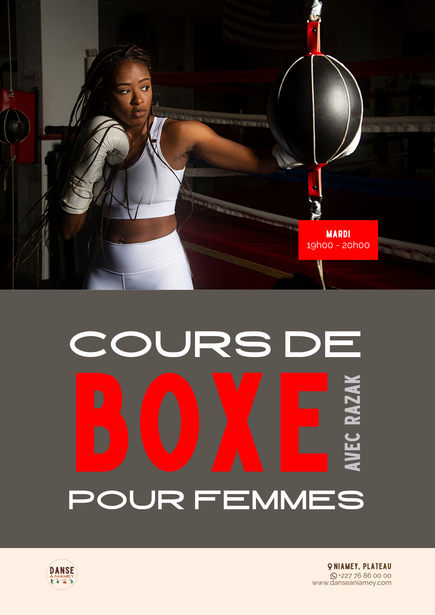 Nouveau : cours de boxe 🥊