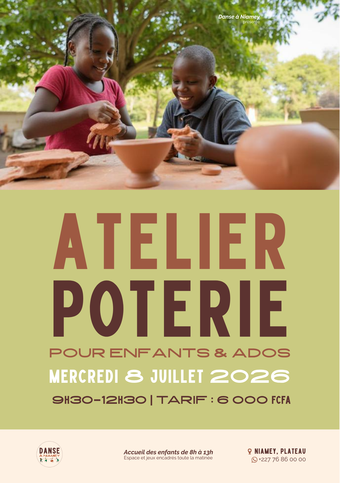 Atelier poterie | Enfants & Ados